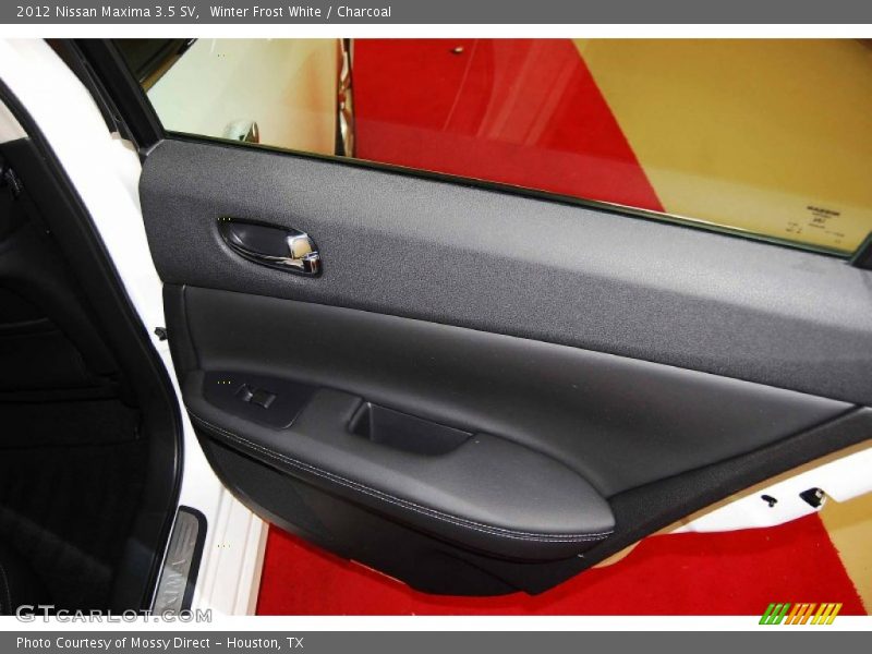 Winter Frost White / Charcoal 2012 Nissan Maxima 3.5 SV