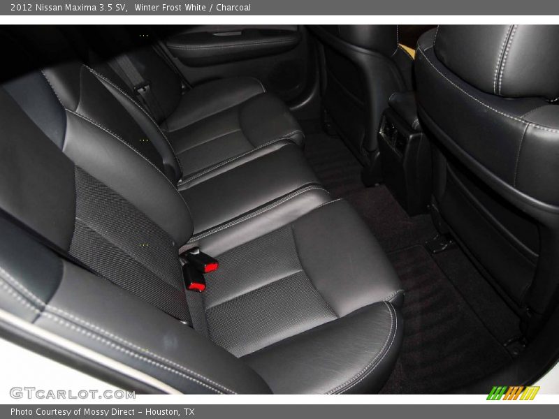 Winter Frost White / Charcoal 2012 Nissan Maxima 3.5 SV