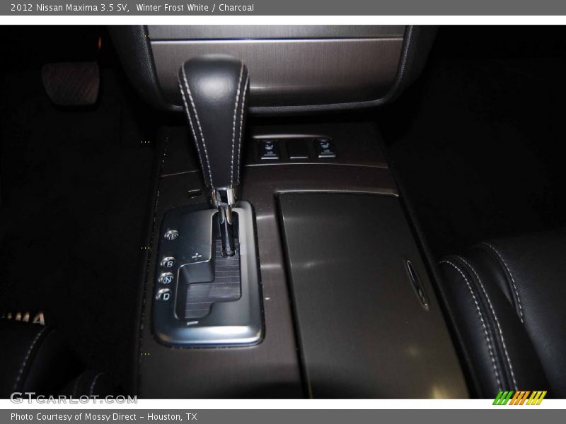 Winter Frost White / Charcoal 2012 Nissan Maxima 3.5 SV