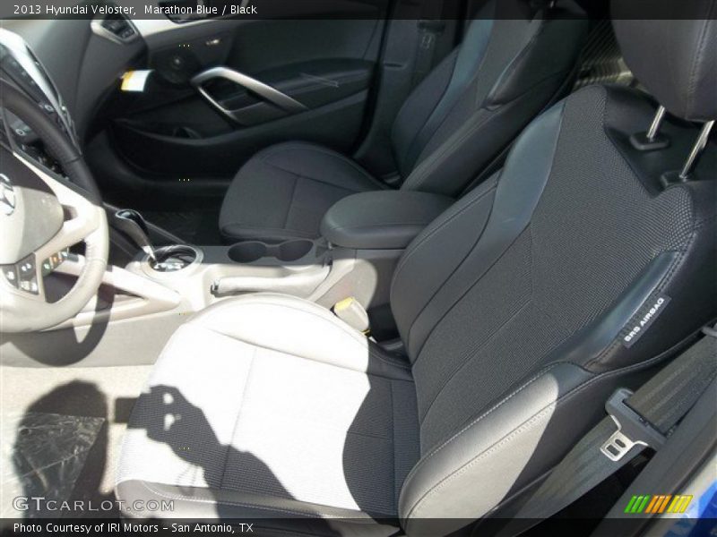 Front Seat of 2013 Veloster 