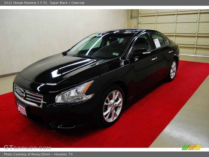 Super Black / Charcoal 2012 Nissan Maxima 3.5 SV
