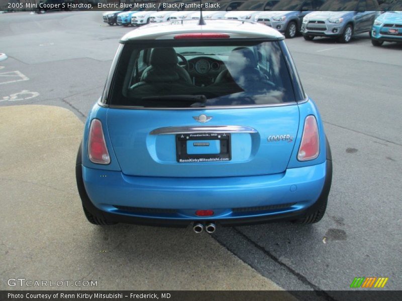 Electric Blue Metallic / Black/Panther Black 2005 Mini Cooper S Hardtop