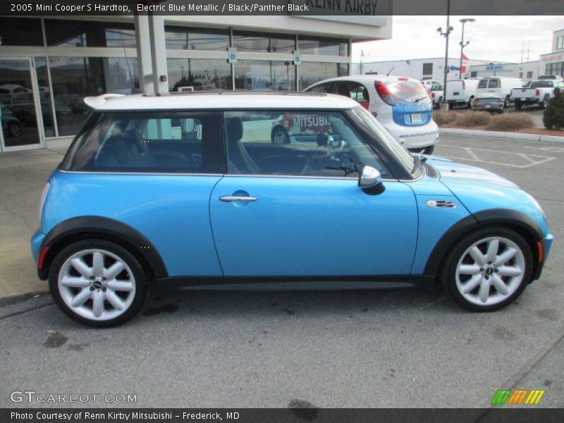 Electric Blue Metallic / Black/Panther Black 2005 Mini Cooper S Hardtop