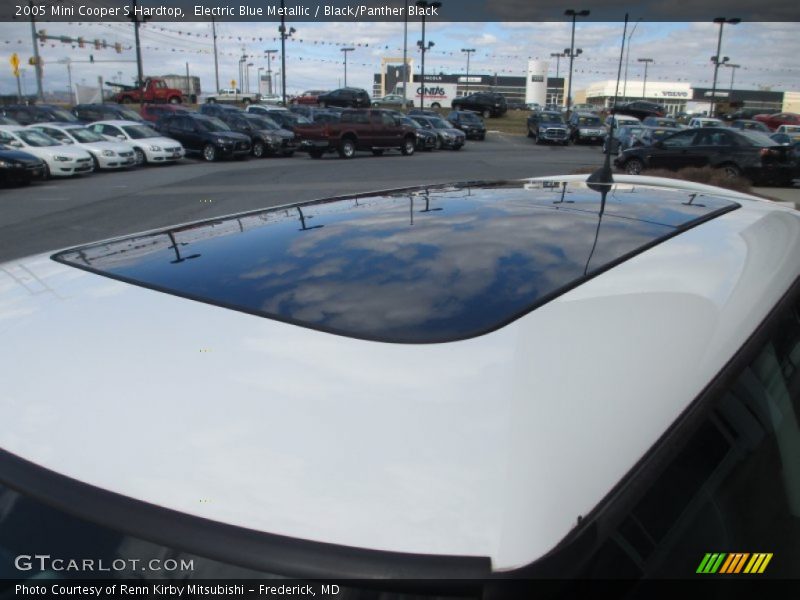 Electric Blue Metallic / Black/Panther Black 2005 Mini Cooper S Hardtop