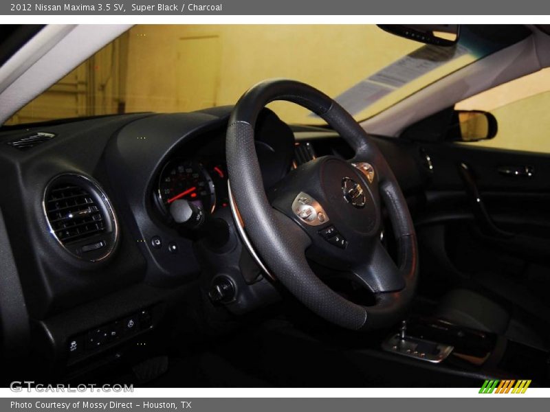 Super Black / Charcoal 2012 Nissan Maxima 3.5 SV