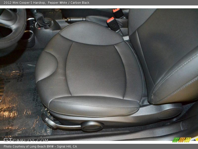 Pepper White / Carbon Black 2012 Mini Cooper S Hardtop