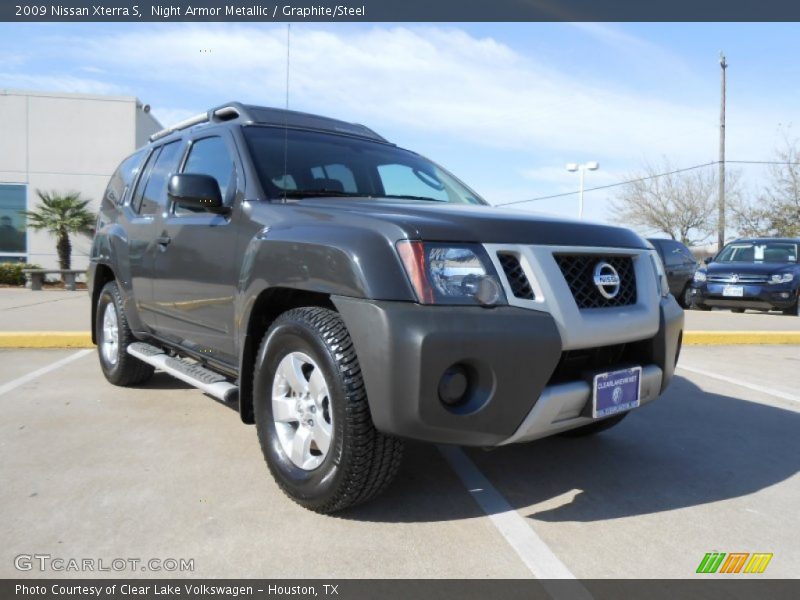 Night Armor Metallic / Graphite/Steel 2009 Nissan Xterra S