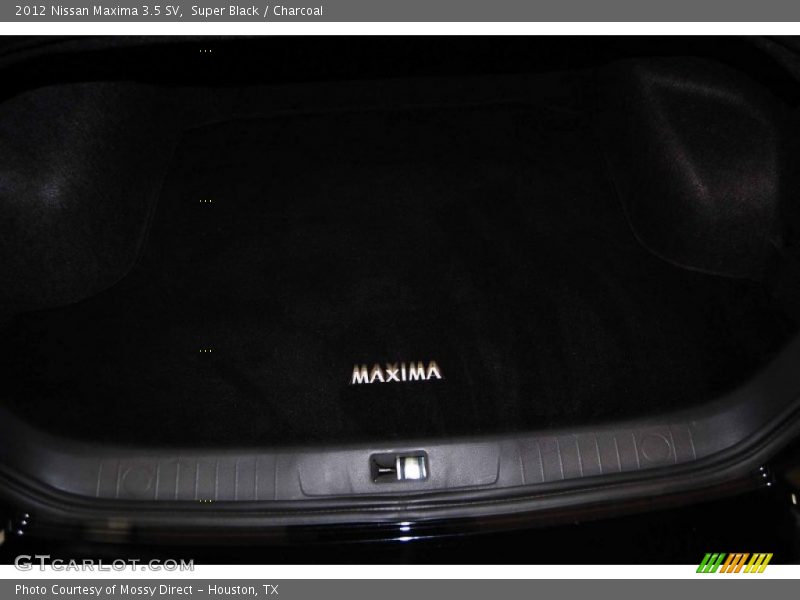 Super Black / Charcoal 2012 Nissan Maxima 3.5 SV