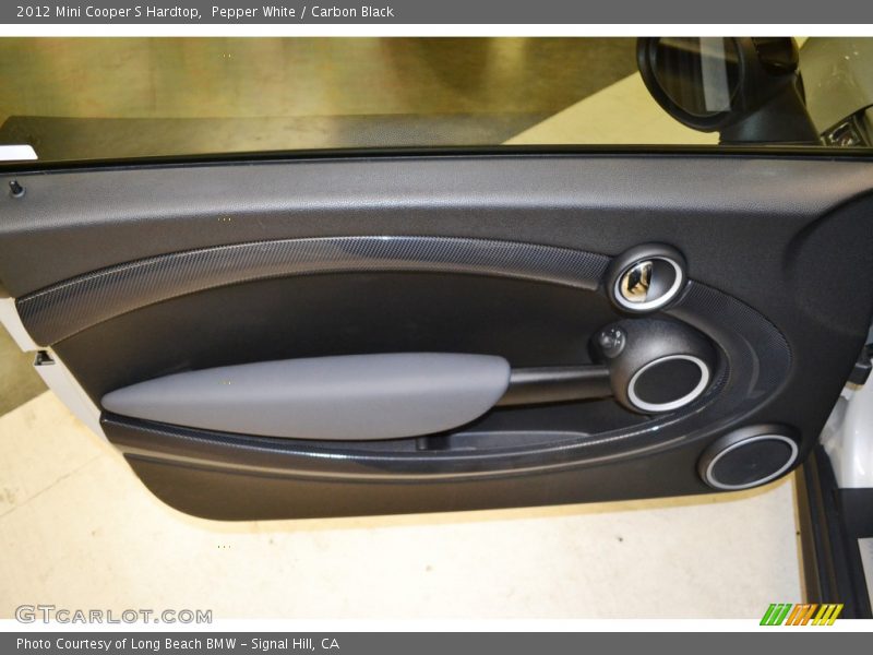 Pepper White / Carbon Black 2012 Mini Cooper S Hardtop