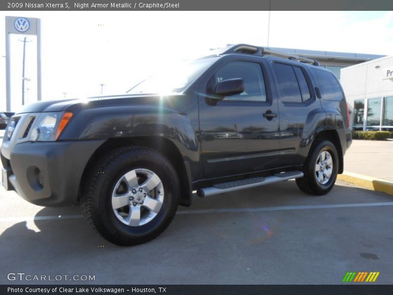 Night Armor Metallic / Graphite/Steel 2009 Nissan Xterra S