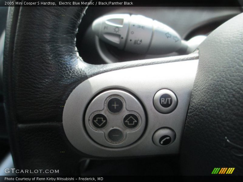 Electric Blue Metallic / Black/Panther Black 2005 Mini Cooper S Hardtop