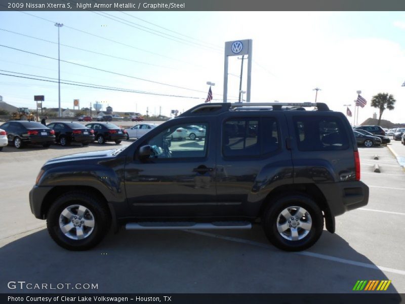 Night Armor Metallic / Graphite/Steel 2009 Nissan Xterra S