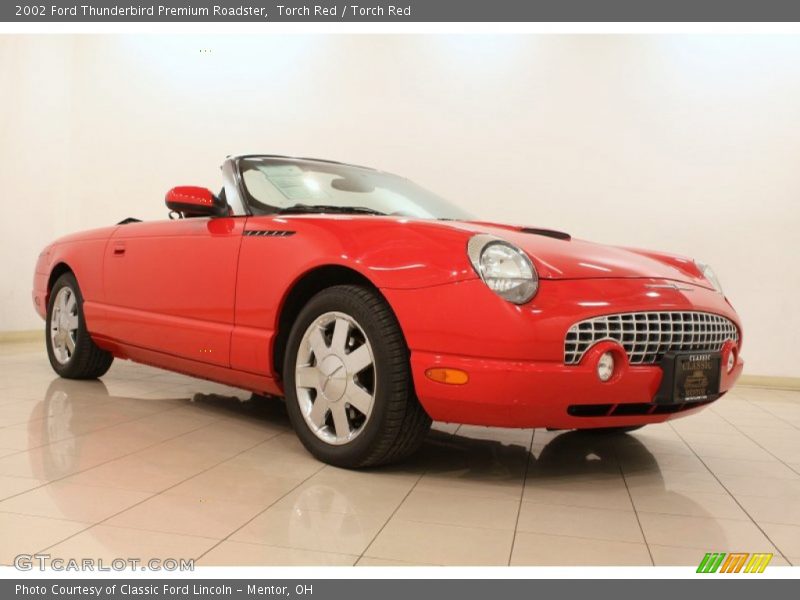 Torch Red / Torch Red 2002 Ford Thunderbird Premium Roadster