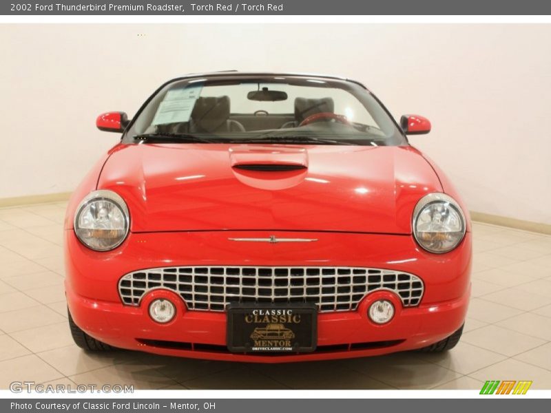 Torch Red / Torch Red 2002 Ford Thunderbird Premium Roadster