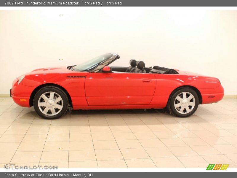  2002 Thunderbird Premium Roadster Torch Red