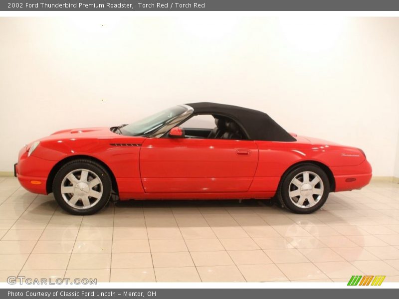  2002 Thunderbird Premium Roadster Torch Red