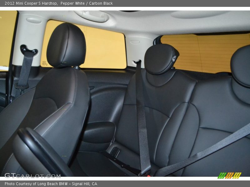 Pepper White / Carbon Black 2012 Mini Cooper S Hardtop