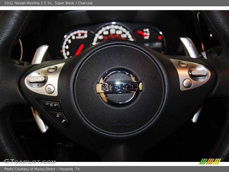 Super Black / Charcoal 2012 Nissan Maxima 3.5 SV
