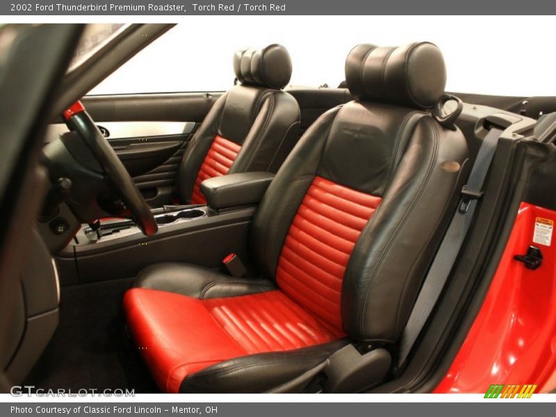 Front Seat of 2002 Thunderbird Premium Roadster
