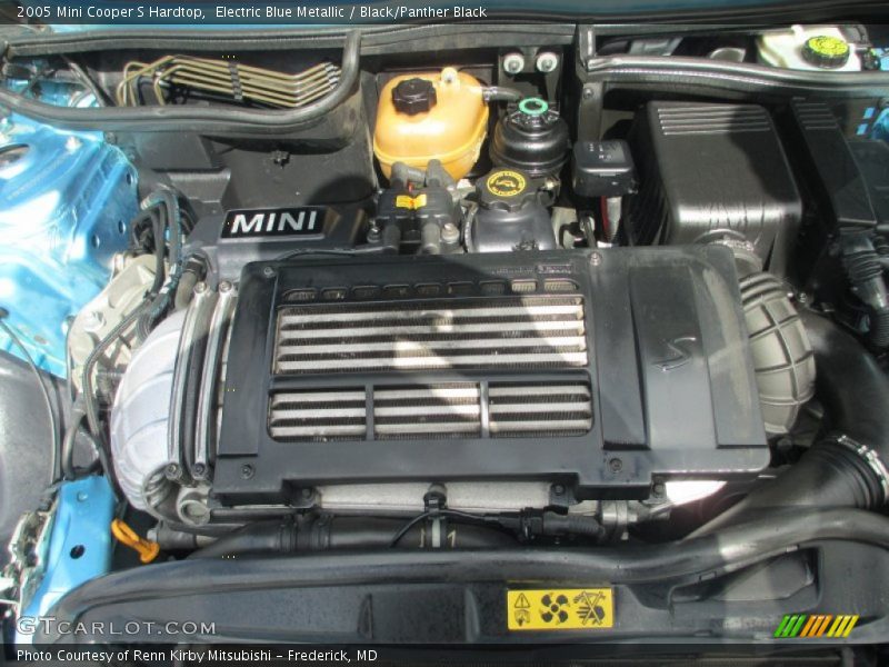  2005 Cooper S Hardtop Engine - 1.6 Liter Supercharged SOHC 16-Valve 4 Cylinder