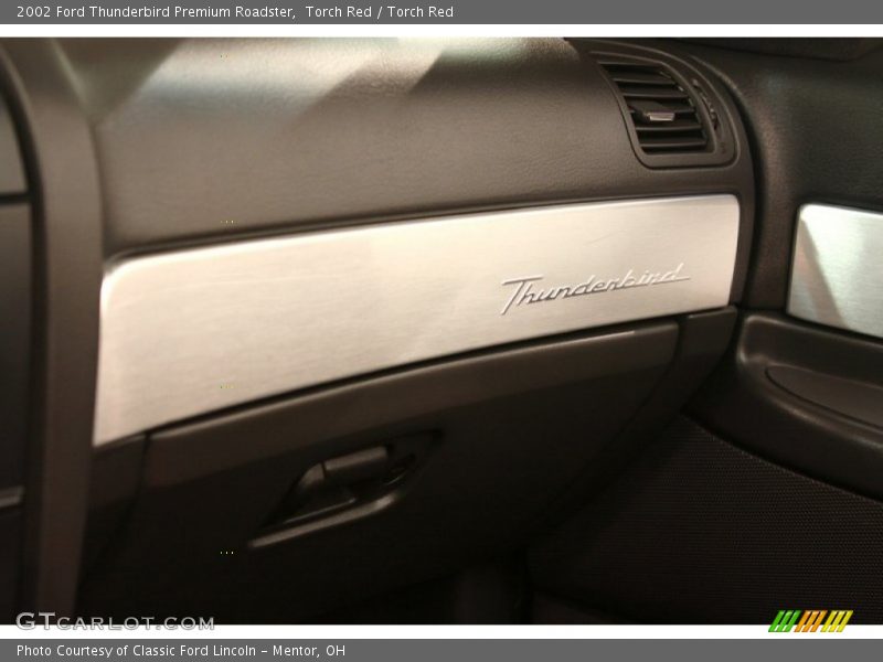 Torch Red / Torch Red 2002 Ford Thunderbird Premium Roadster