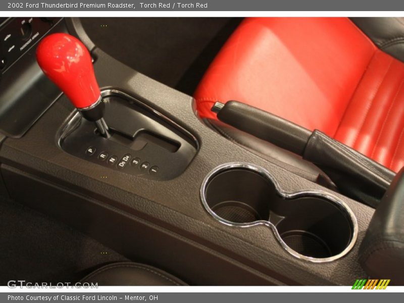  2002 Thunderbird Premium Roadster 5 Speed Automatic Shifter