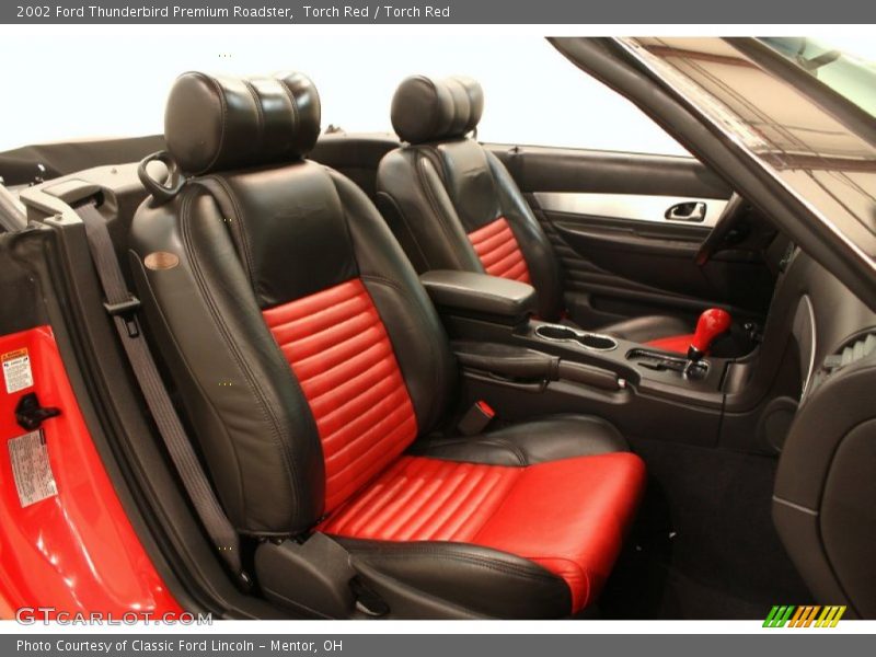 Front Seat of 2002 Thunderbird Premium Roadster