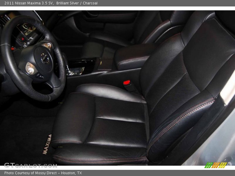 Brilliant Silver / Charcoal 2011 Nissan Maxima 3.5 SV