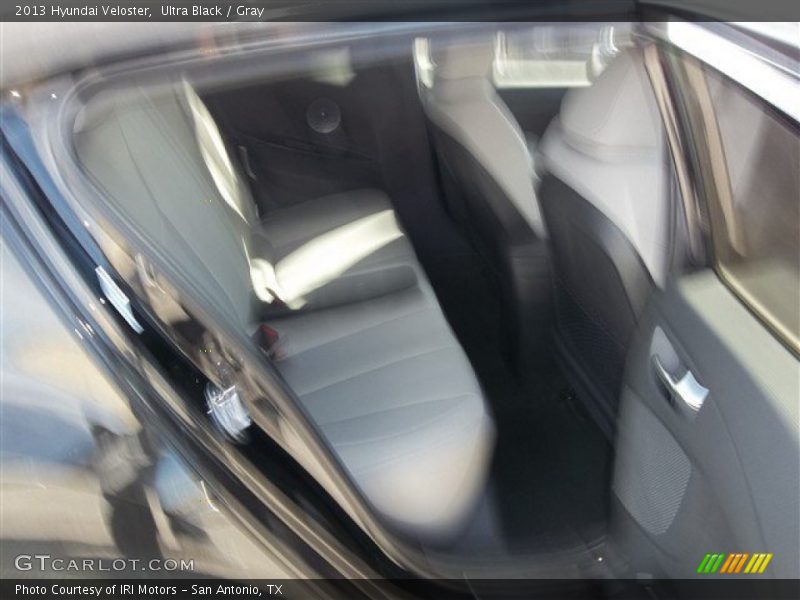 Ultra Black / Gray 2013 Hyundai Veloster