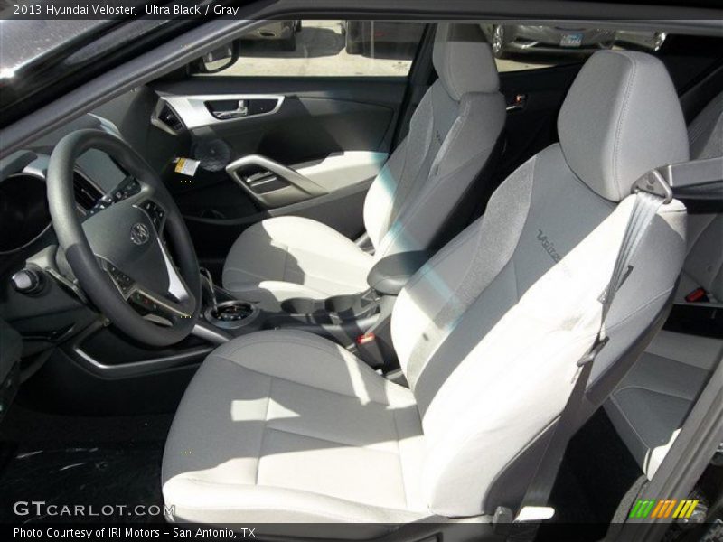 Front Seat of 2013 Veloster 