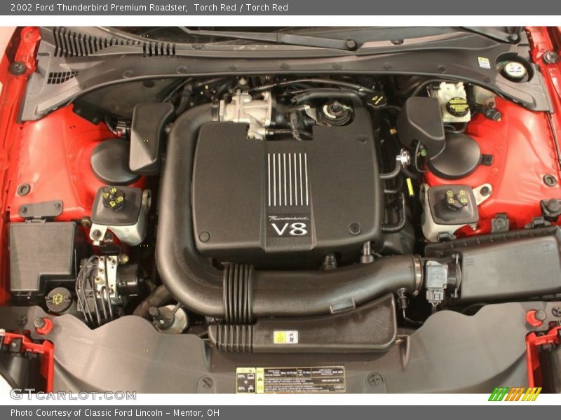  2002 Thunderbird Premium Roadster Engine - 3.9 Liter DOHC 32-Valve V8