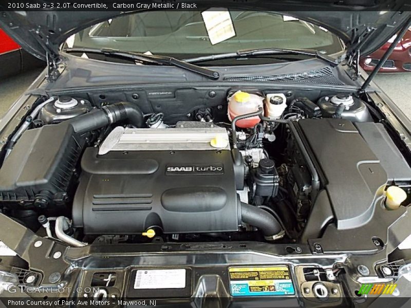  2010 9-3 2.0T Convertible Engine - 2.0 Liter Turbocharged DOHC 16-Valve V6