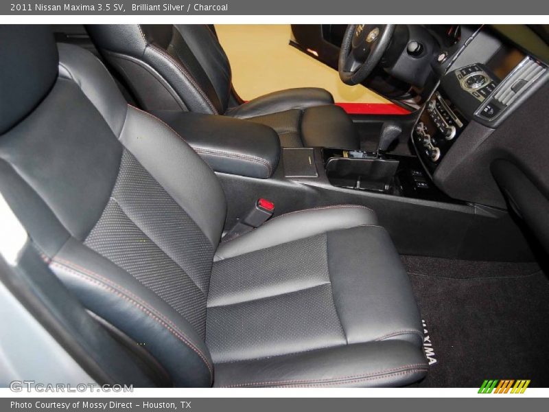 Brilliant Silver / Charcoal 2011 Nissan Maxima 3.5 SV