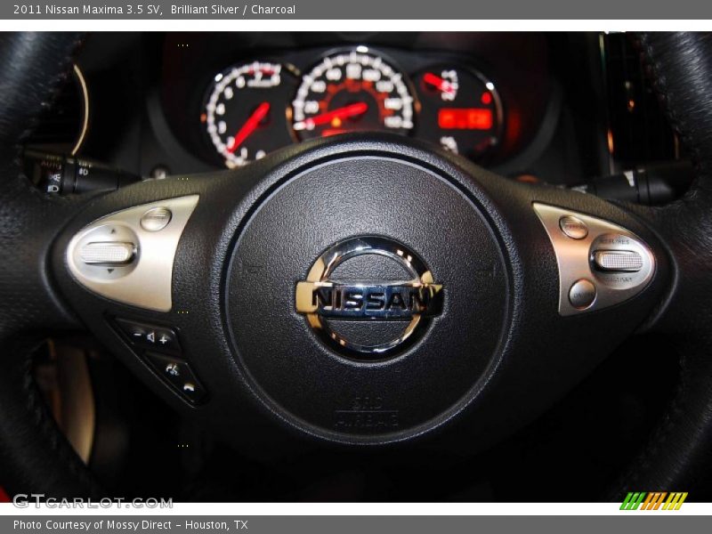 Brilliant Silver / Charcoal 2011 Nissan Maxima 3.5 SV