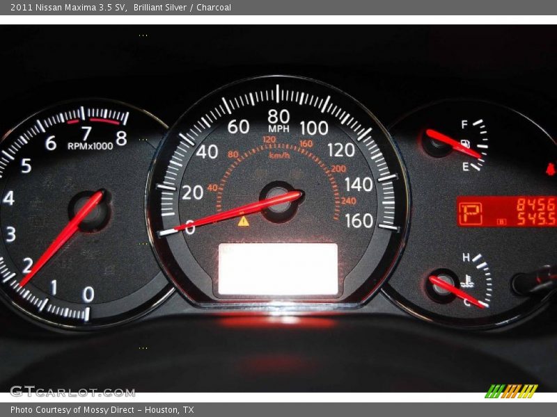 Brilliant Silver / Charcoal 2011 Nissan Maxima 3.5 SV