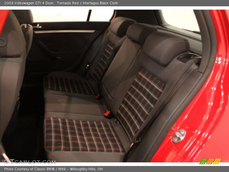 Rear Seat of 2009 GTI 4 Door