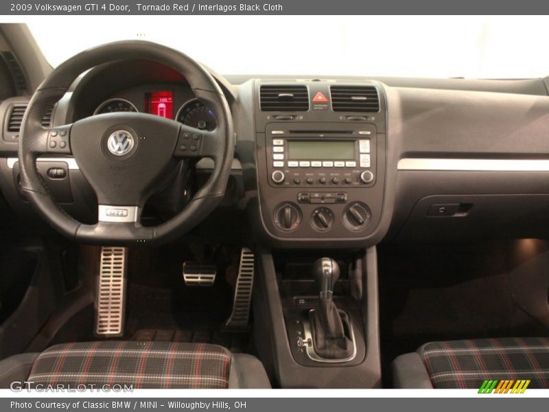 Dashboard of 2009 GTI 4 Door