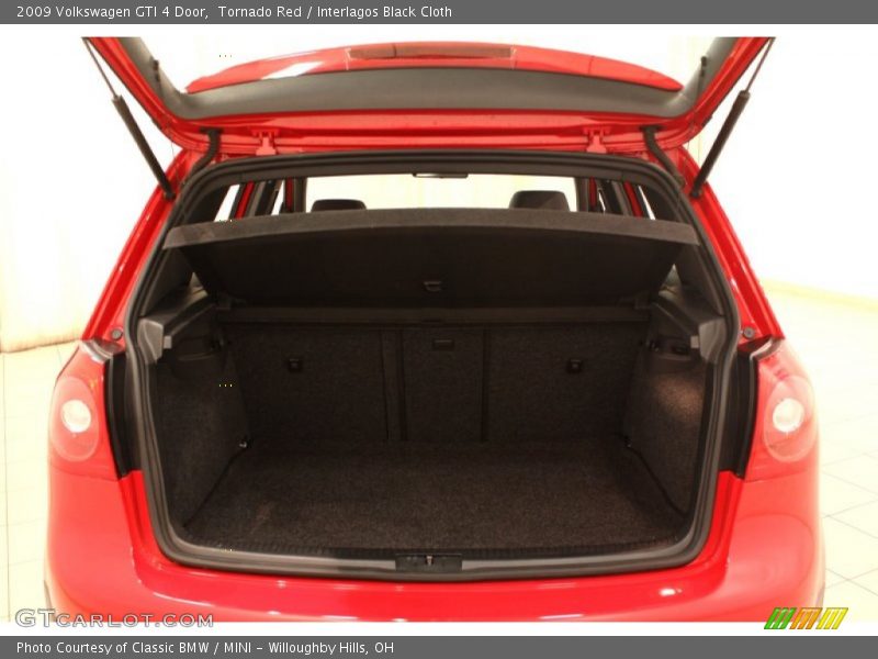 Tornado Red / Interlagos Black Cloth 2009 Volkswagen GTI 4 Door