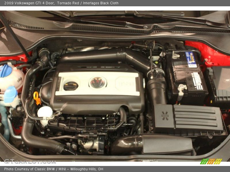  2009 GTI 4 Door Engine - 2.0 Liter FSI Turbocharged DOHC 16-Valve 4 Cylinder