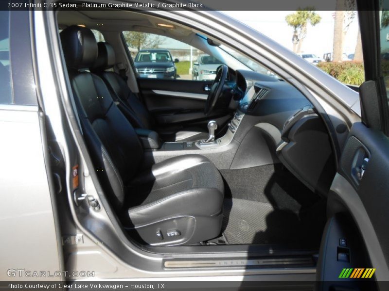 Platinum Graphite Metallic / Graphite Black 2007 Infiniti G 35 Sedan