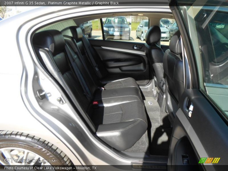 Platinum Graphite Metallic / Graphite Black 2007 Infiniti G 35 Sedan
