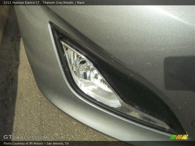 Titanium Gray Metallic / Black 2013 Hyundai Elantra GT