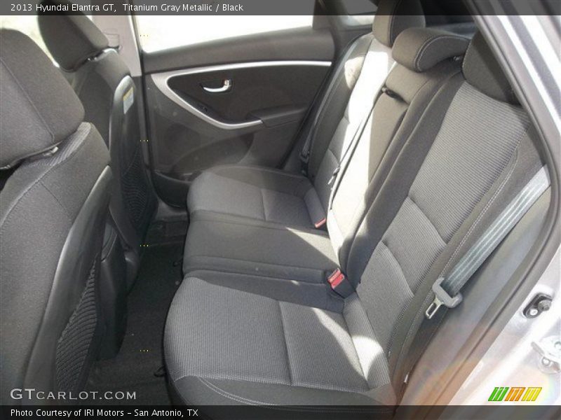 Titanium Gray Metallic / Black 2013 Hyundai Elantra GT