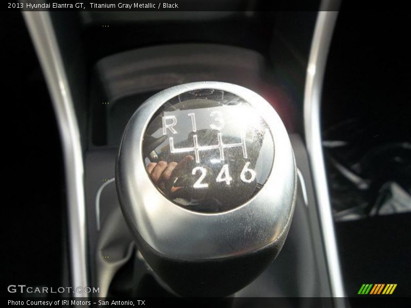 Titanium Gray Metallic / Black 2013 Hyundai Elantra GT