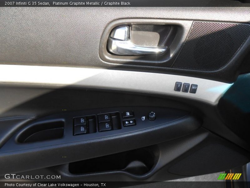 Platinum Graphite Metallic / Graphite Black 2007 Infiniti G 35 Sedan