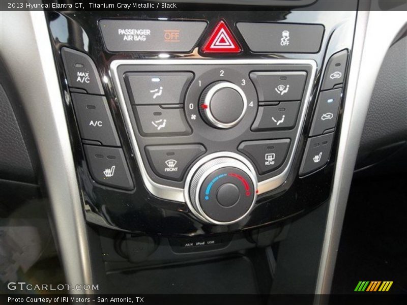 Titanium Gray Metallic / Black 2013 Hyundai Elantra GT