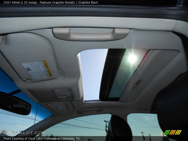 Platinum Graphite Metallic / Graphite Black 2007 Infiniti G 35 Sedan