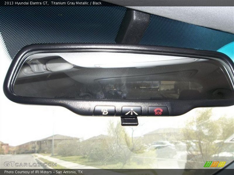 Titanium Gray Metallic / Black 2013 Hyundai Elantra GT