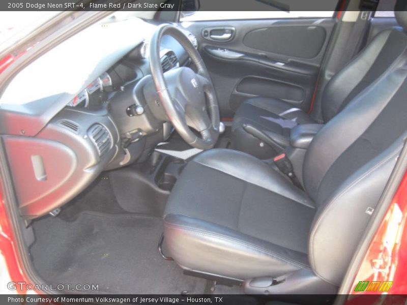 Flame Red / Dark Slate Gray 2005 Dodge Neon SRT-4