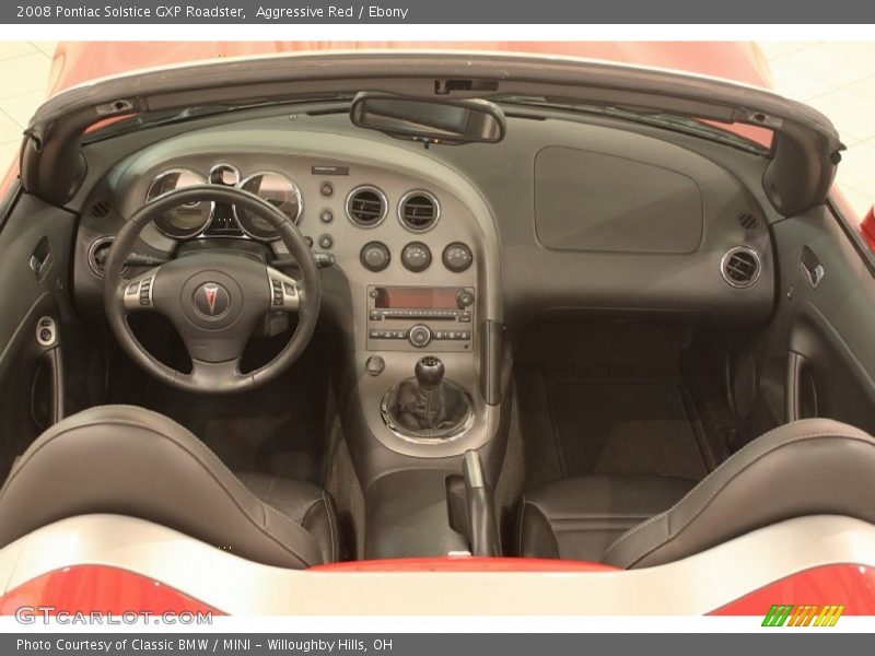 Aggressive Red / Ebony 2008 Pontiac Solstice GXP Roadster